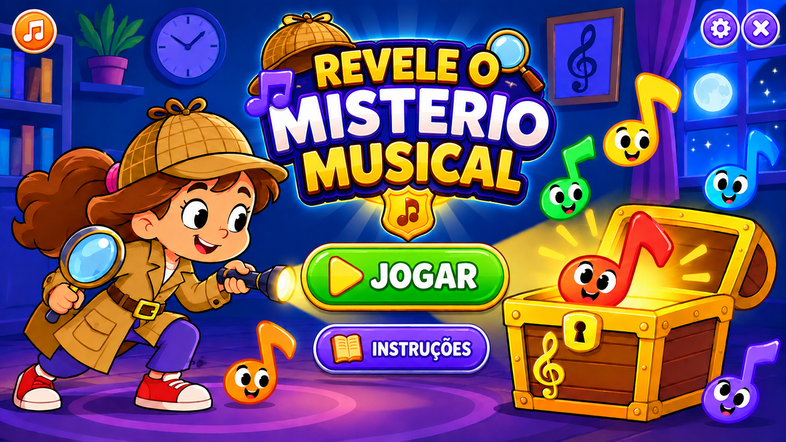 revele o misterio musical jogo